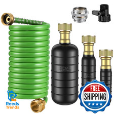 3 Pcs Drain Bladder Kit, Drain Cleaning Bladder Fits 1" to 6" Pipes, with 10 ft