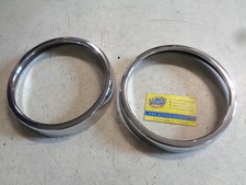 COPPIA CORNICI FANALI ANTERIORI INTERNI ALFA ROMEO 2600 TOURING - CARELLO