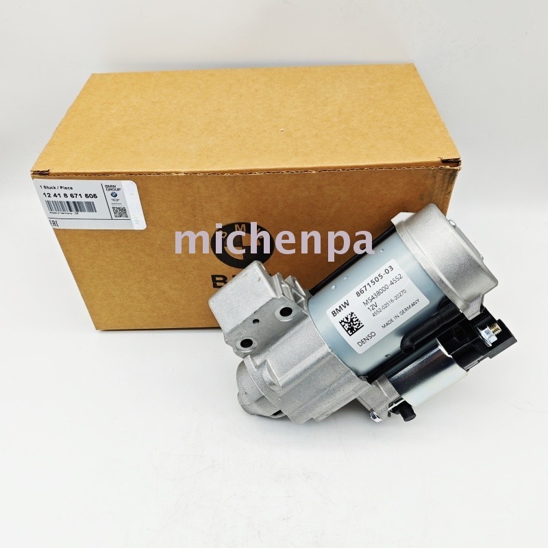 BMW 540i 740i 840i M2 M3 M4 X3 X4 X5 X6 X7 Z4용 스타터 모터 (신제품) 12418671505 2