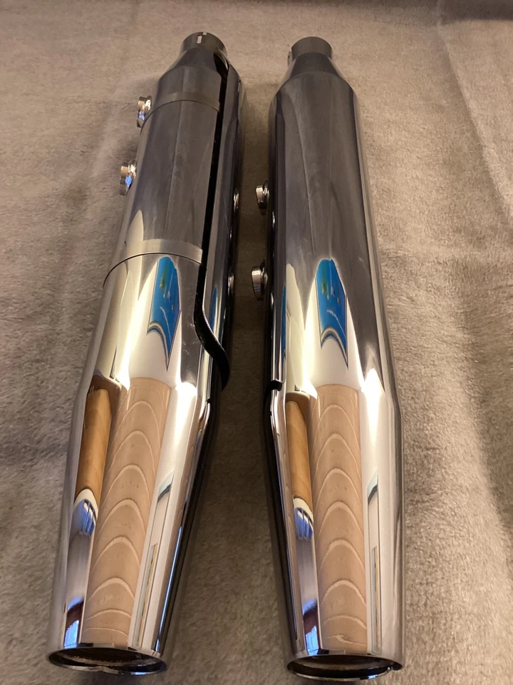 Silenciador silenciador original Harley Davidson Softail Deluxe FLSTN e4 - Imagen 4 de 4