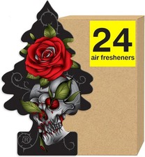 Little Trees Car Air Freshener, Rose Thorn, 24 Pack