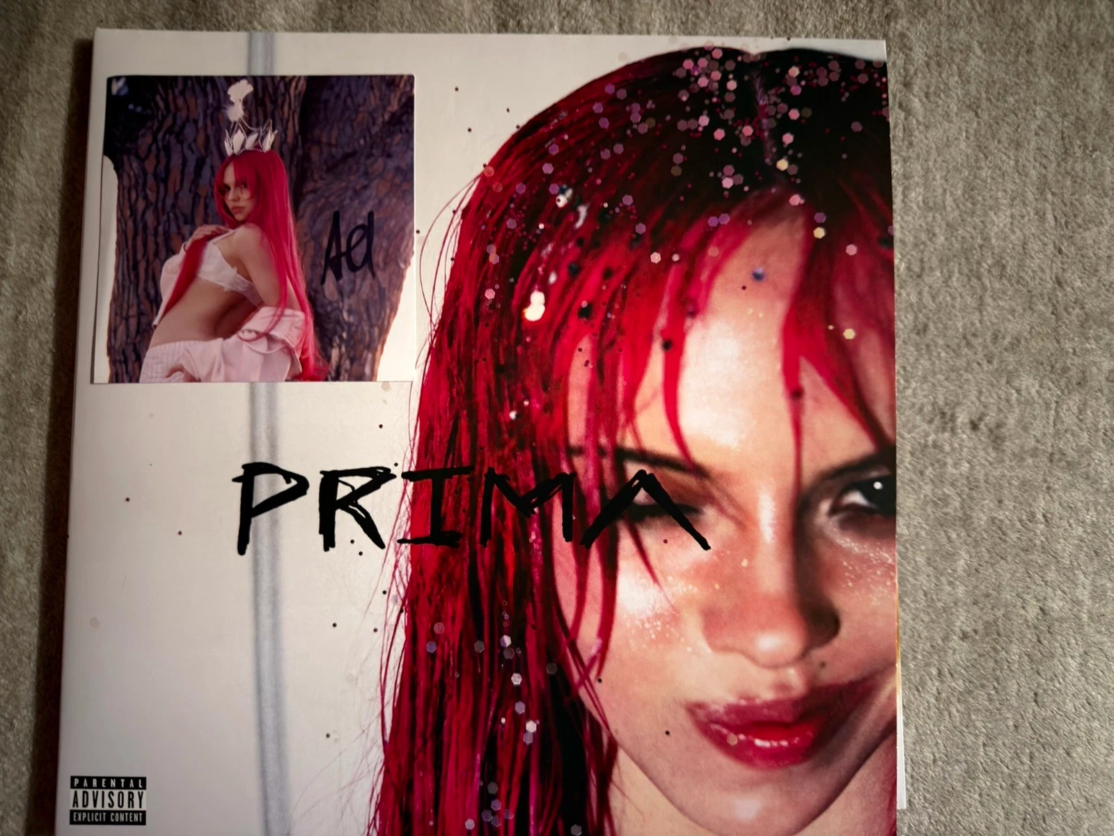 AdÉLA Prima Webstore Exclusive Electric Blue Vinyl LP With Art Card Adela