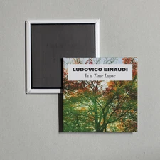 Ludovico Einaudi - In A Time Lapse Album Cover Locker Fridge Magnet