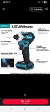 The Makita DTD171 is an elite 18V LXT brushless cordless impact driver.