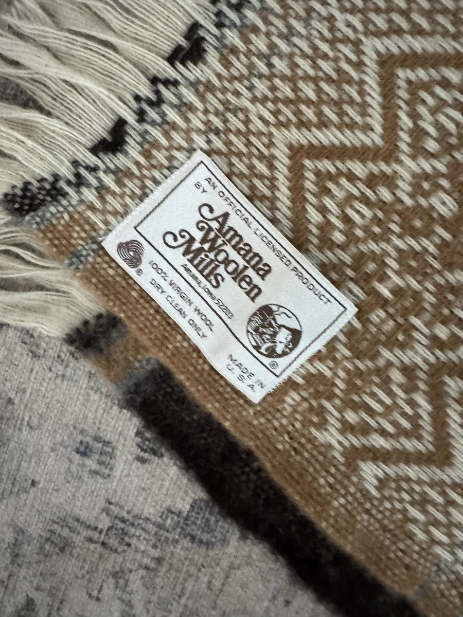 アマナ ウーレン ミル　ノルディック ブランケット　アメリカ製　2016AW Amana Blanket In Collectible Blankets for sale | eBay