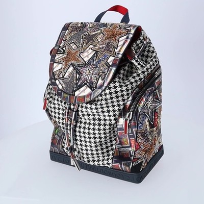 Christian Louboutin Explorafunk Backpack Black White Multi
