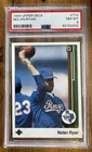 1989 Upper Deck Nolan Ryan Rangers 774 PSA 8 NM-MT “Classic Football Throw Card”