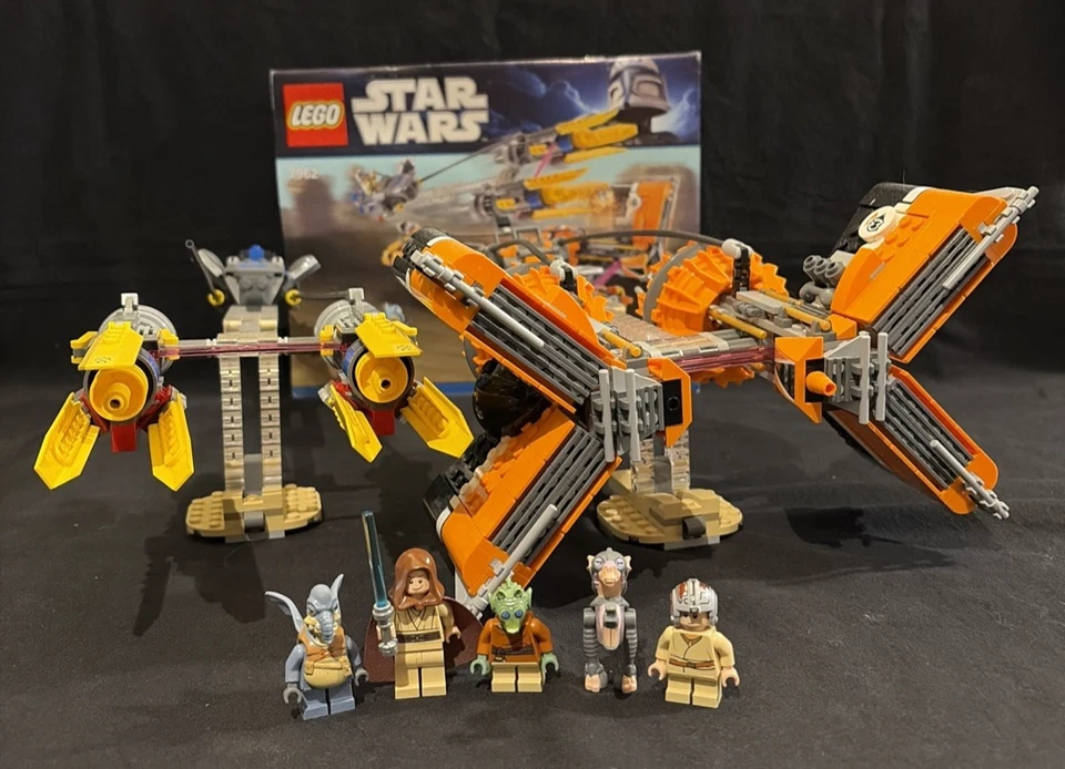 LEGO 7962 Anakin Skywalker and Sebulba's Podracers  Episode 1 Rare Retired - Image 2 of 4