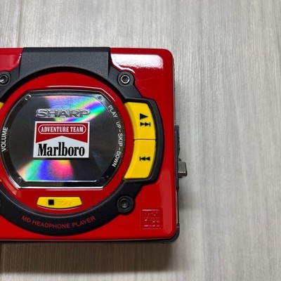 SHARP MDウォークマン Marlboroモデル MD-SS302M SHARP MD Walkman MD-SS302M Marlboro Limited Edition Portable MD