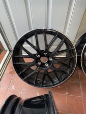 19" A45 ALLOY WHEELS BLACK MERCEDES B / A CLASS 176W GLC GLA CLA45 C63 AMG 5x112