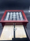 New Listingbenjamin franklin half dollar complete set 1948-1963 90% Silver W/lock Display