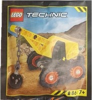 Lego Technic Mini Set: Kran Mit Prallball (86 Teile) Ab 7+