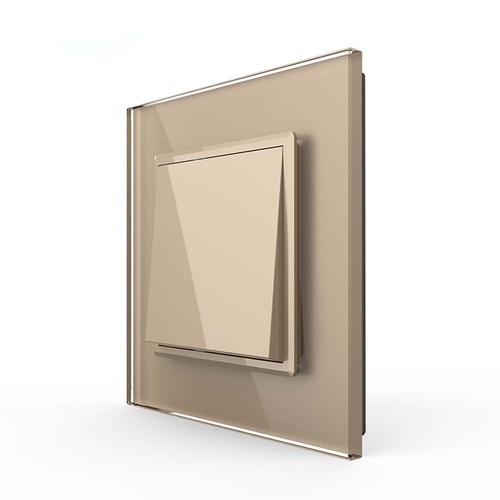 LIVOLO Wippe Glas Lichtschalter Steckdosen Taster Dimmer Kreuz-/ Wechselschalter - Bild 64 von 192