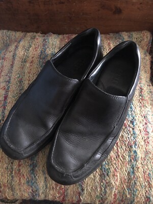Born Men\'s Black Leather Driving Loafers Size 12 Casual Slip On Shoes s-l400.jpg main image 2