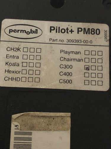 Permobil Pilot + PM80 Control Module PG D499878 Permobil C-300 Power Wheelchairs - Picture 8 of 10