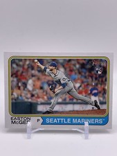 Easton McGee 2023 Topps Heritage Rookie Card RC #178 Seattle Mariners