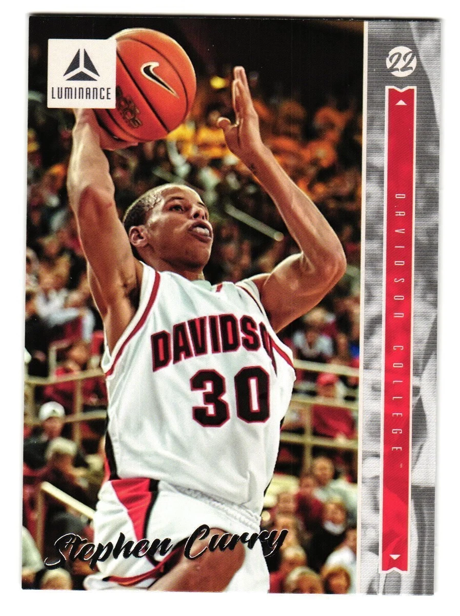 Stephen Curry Davidson Wildcats White NCAA Coll - Artmosfair