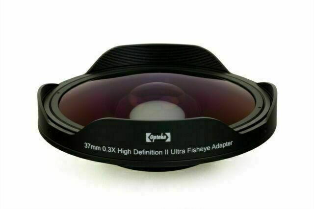 Opteka OPTSC37FE 37mm HD Ultra Fisheye Lens Adapter for sale