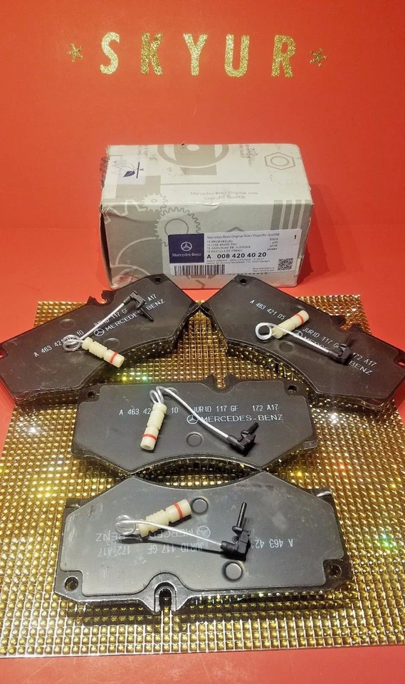 Mercedes W463 G-класса подлинный комплект передних тормозных колодок, колодки G500 G550 G55 G63 AMG новый - Изображение 3 из 4