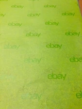 eBay Tissue Paper – Red, Blue, Green, and Yellow Multi-Pack 20” x 30” 50ct Color