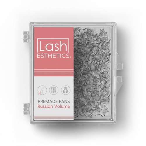 Lash Esthetics® Premade Russian Volume Fans 3D-10D Eyelash Extensions - Afbeelding 1 van 2