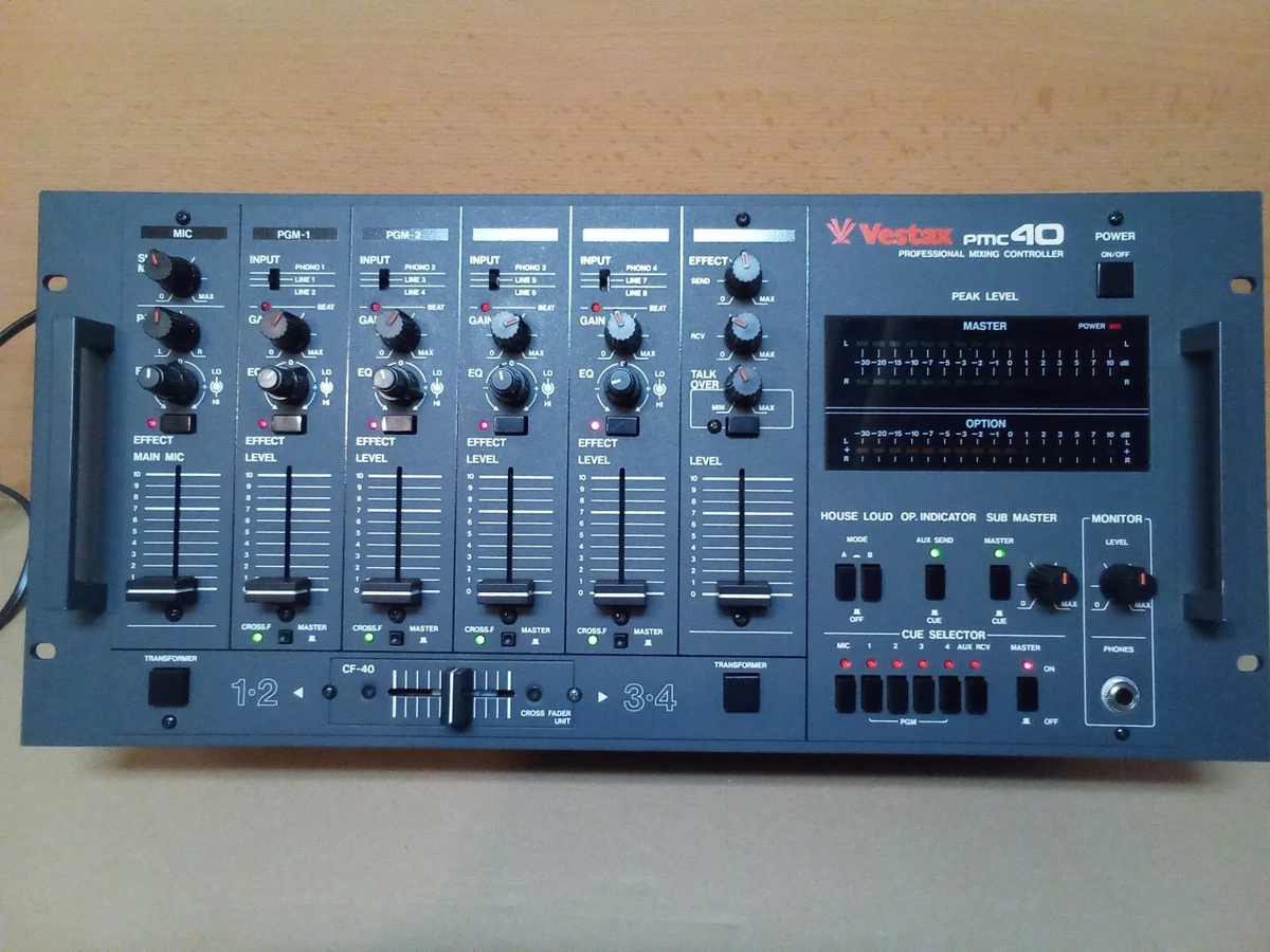 Vestax PMC-40 DJ Mixer | eBay