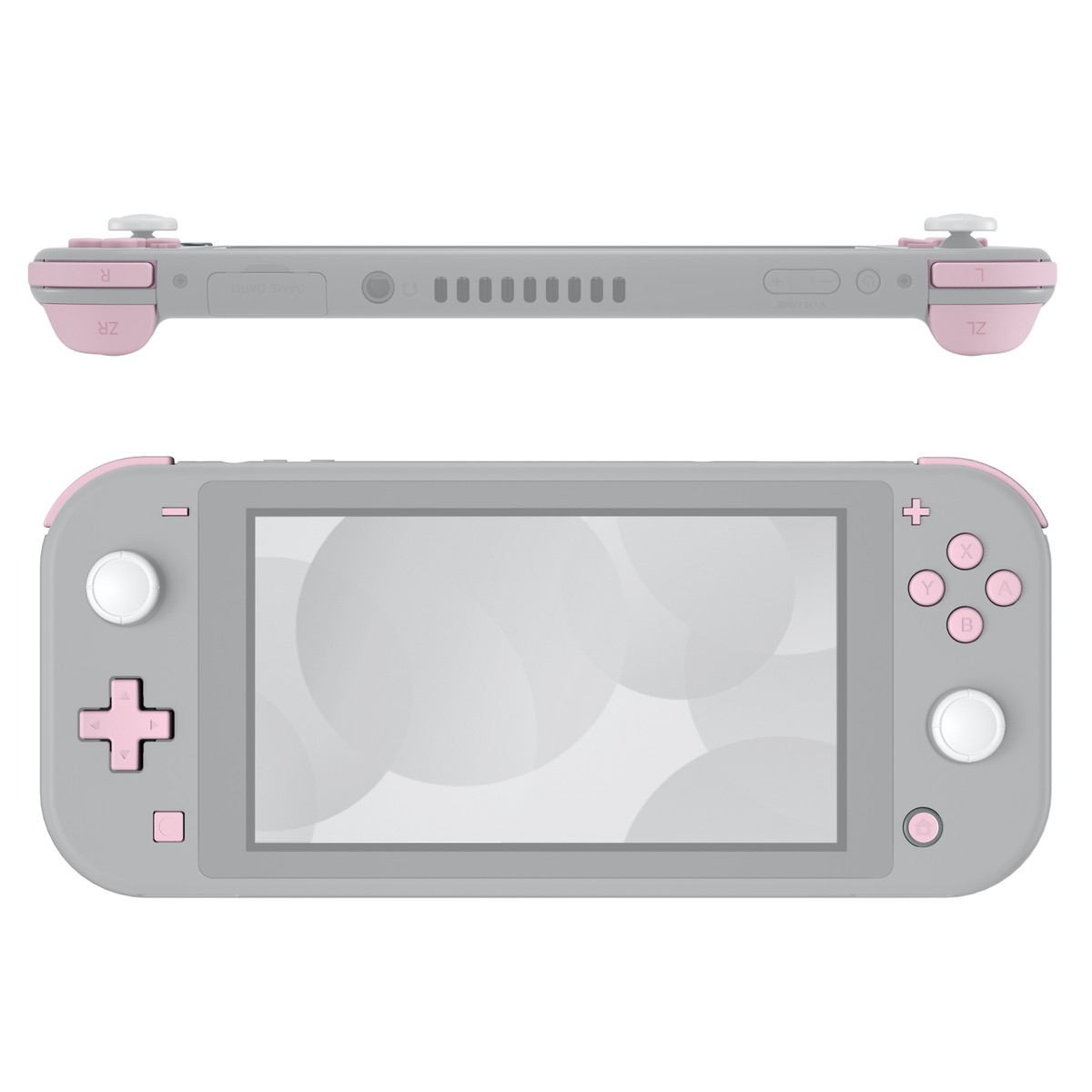 Custom DIY Sakura Pink Replacement Dpad ＆ Face Buttons for