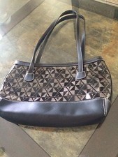 Maxx New York Purse Grey and Black