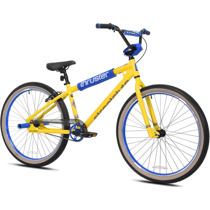 Thruster Freestyle BMX 26” Wheelbase Yellow | eBay Thruster Freestyle BMX 26” Wheelbase Yellow | eBay