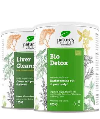 Nature's Finest by Nutrisslim Liver Cleanse + Bio Detox pack - clean your body