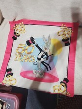Vintage 1989 Looney Tunes Bandana 50 YEARS Bugs Bunny 22x21 USA RARE 3 