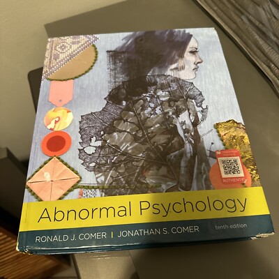 Abnormal Psychology Hardcover Ronald J., Comer, Jonathan S. Comer