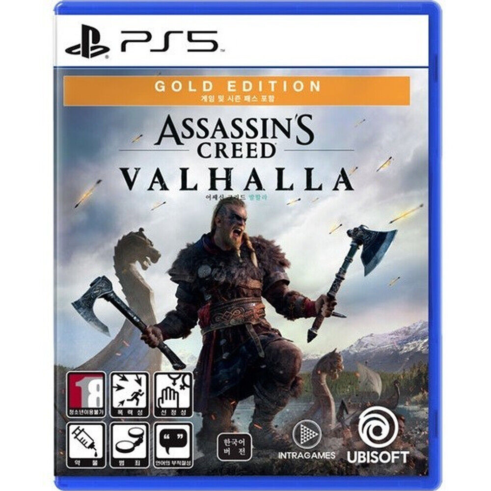 Assassin's Creed Valhalla Korean PS4 PS5 PlayStation Game