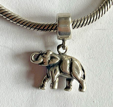 Bracelet Charms Porte Bonheur Elephant - Argent