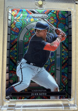 2022 Panini Prizm Stained Glass Insert Juan Soto SG-2 Washington Nationals MLB