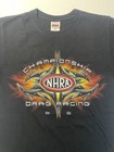 Anvil Championship NHRA Drag Racing T Shirt Mens Size Small Black