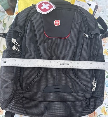 SWISSGEAR Scan Smart TSA Laptop and USB Power Plug 18.5'' Backpack - Black Dot