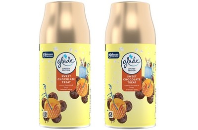 2 x Glade Automatic Refill Spray Einfach einstellen und vergessen! - Süße Schokolade