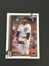 2025 Topps Series 2 Jason Foley #410 Detroit Tigers (W)