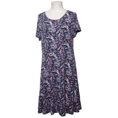 ESPRIT, Kleid, Größe: XXL, Blau/Pink/Mehrfarbig, Elasthan/Viskose, Blumen #L5b