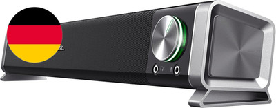 Trust Asto Soundbar 12 W Spitzenleistung (6 W RMS), PC Lautsprecher, USB Betrieb