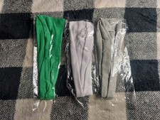 HEADBAND Thin Stretch Sports Yoga Gym Hair Band Wrap Sweatband Womens Mens 3pack