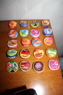 KELLOGG'S / KONVOLUT 20 OOFBALL SAMMLUNG LAND FUSSBALL