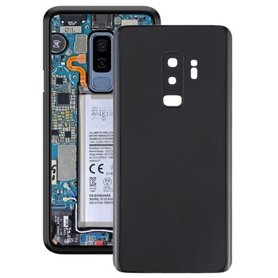 Für Samsung Galaxy S9 Plus SM-G965 Akkudeckel Backcover Rückseite schwarz