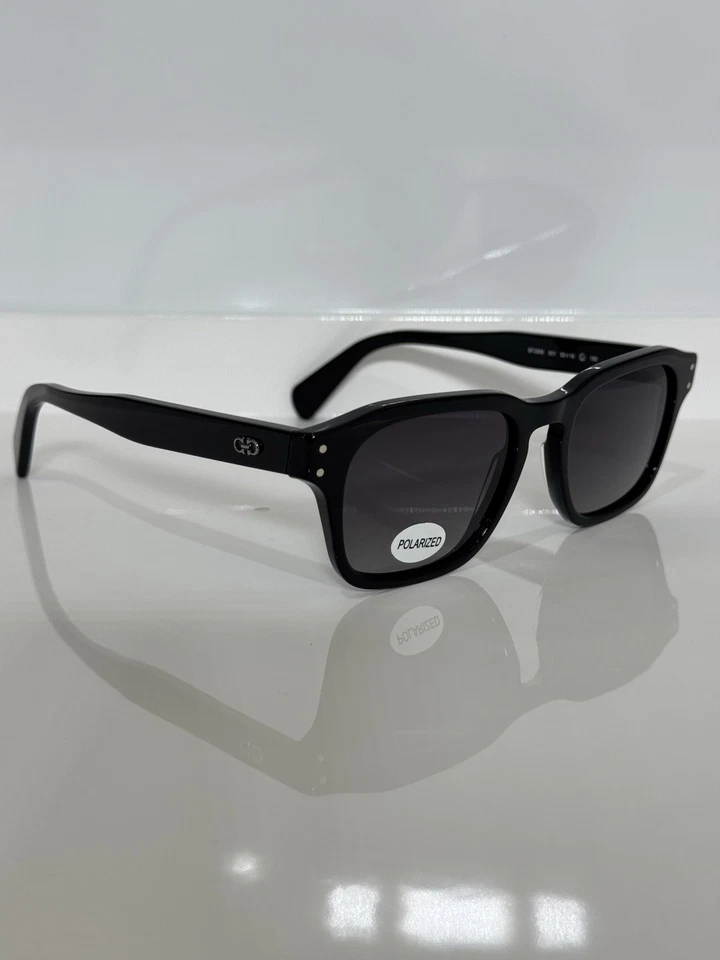 Gafas de sol Salvatore Ferragamo cuadradas audaces de acetato personalizadas polarizadas degradadas Foto 2 de 4