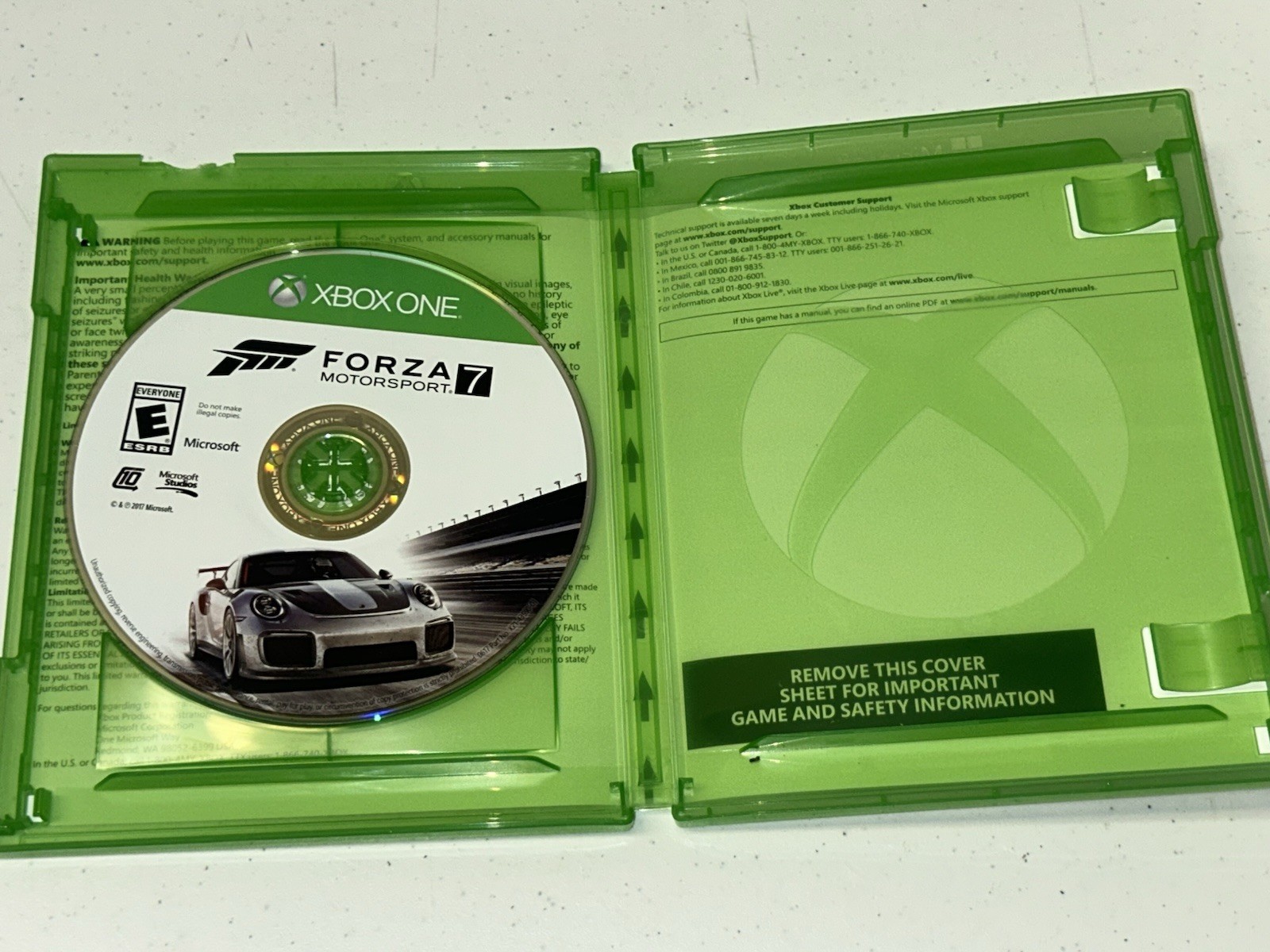 Forza Motorsport 7 Microsoft Xbox One, 2017 Nice Tested