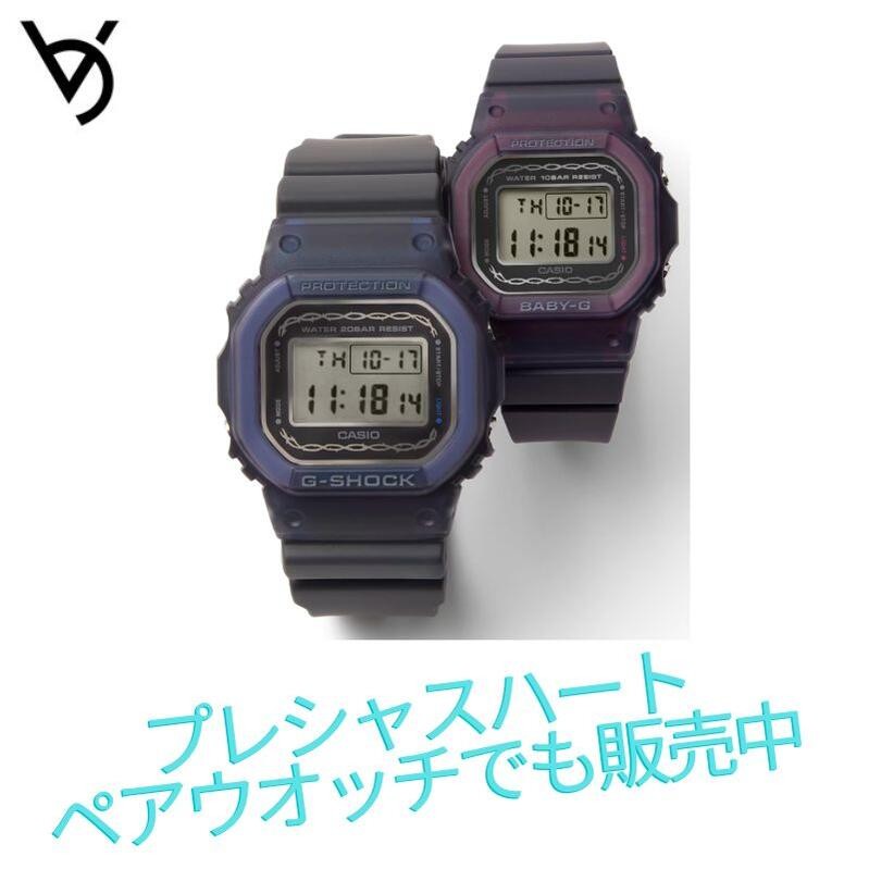 Unused CASIO G-SHOCK PRECIOUS HEART GMD-S5610RS-8JF Black