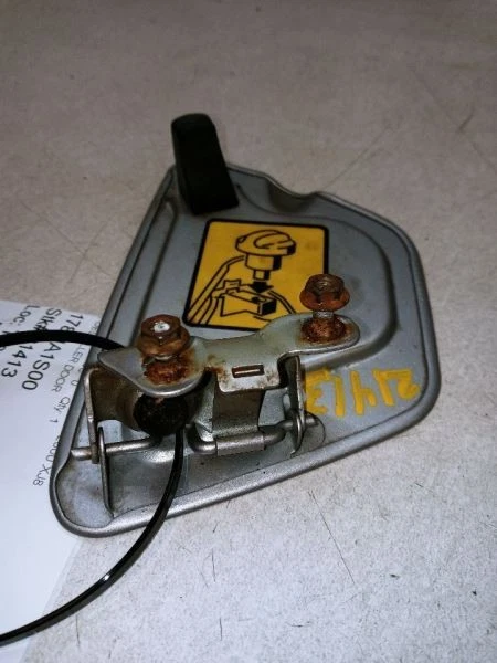 98-03 JAGUAR XJ XJ8 ТОПЛИВНЫЙ БАК ДВЕРИ КРЫШКА ТОПЛИВНОГО БАКА СЕРЕБРО OEM Б/У ПРОВЕРЕНО - Изображение 4 из 4