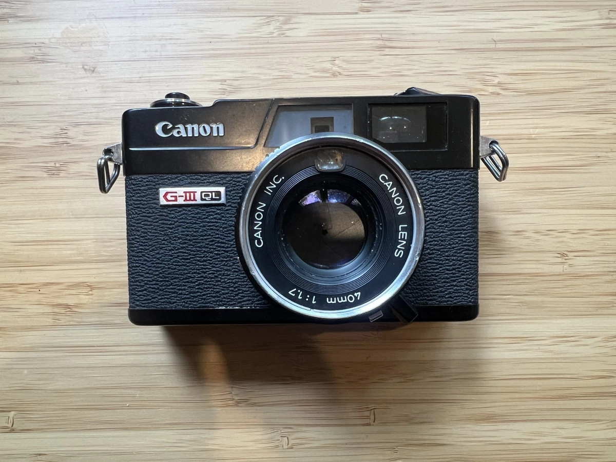Canon Canonet QL17 GIII Film Cameras for sale - eBay