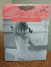 Capezio 1816C Ultra Soft Transition Tights Light Suntan Girls Dance Ballet 8-12